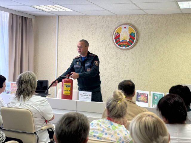 В рамках Единого Дня Безопасности, который проводится в Республике Беларусь 25 сентября в Государственном учреждении «Ветковский социальный пансионат «Радушный»